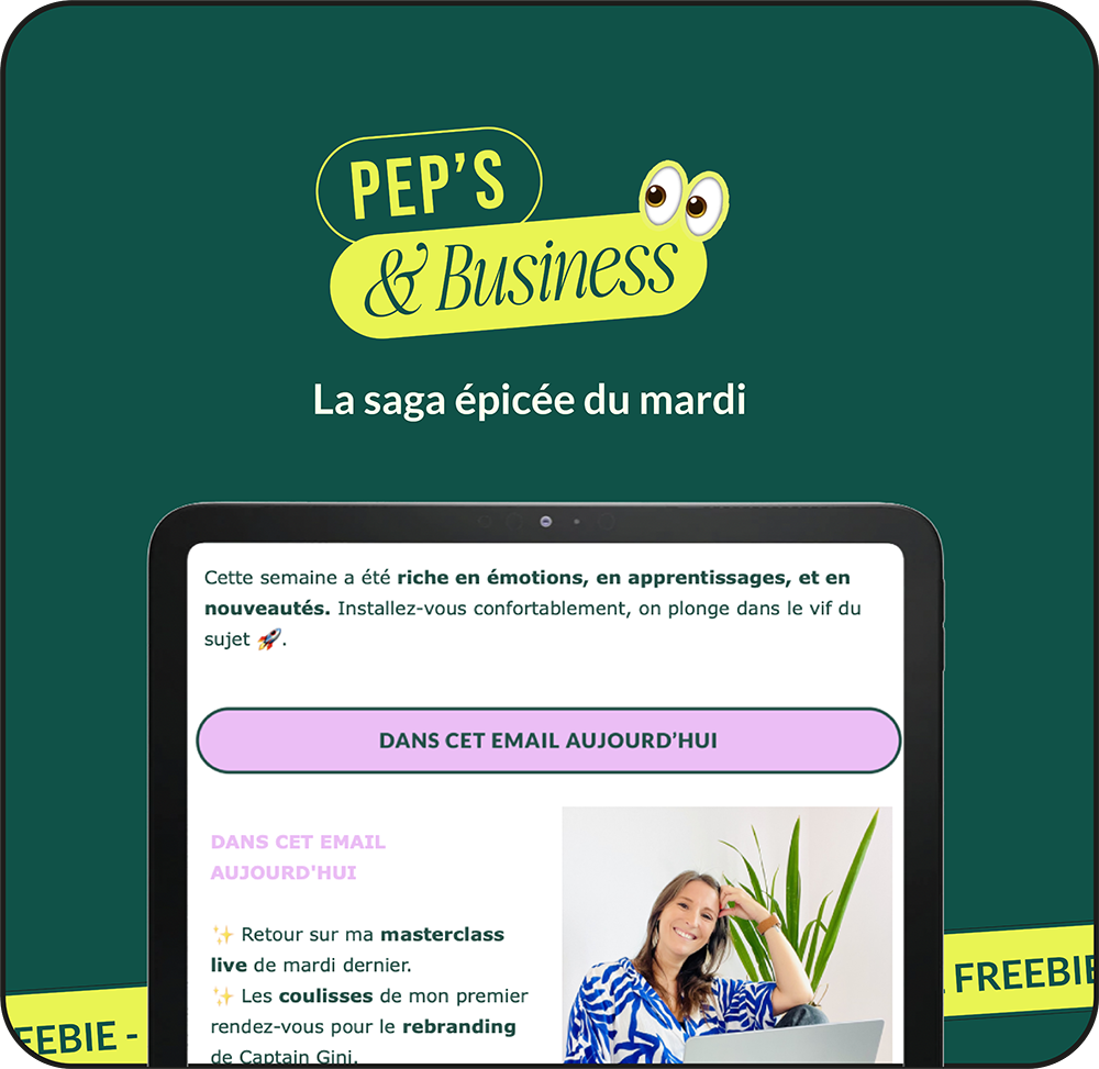 Visuel freebies Peps Business