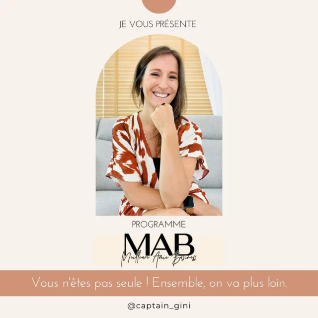 Avez-vous parfois l’impression de vous noyer? Et peut-être pensez-vous que ce serait bien d’avoir quelqu’un d’autre pour « vous gérer » et vous dire exactement quelles actions (amusantes et simples) vous devez entreprendre pour faire progresser votre entreprise unique.

Je comprends. Vous pouvez être engagée avec votre entreprise, *et* aussi avoir du mal à trouver comment la faire FONCTIONNER pour vous 👩🏻‍💻 Vous voulez travailler selon vos propres conditions, plutôt que de vous sentir obligée de travailler sur votre entreprise chaque week-end.⠀⠀

Si c’est vous, alors je suis là pour vous aider 😍

Si vous voulez…
✔️ Une direction et des conseils clairs sur ce sur quoi vous devriez travailler —et quand le faire
✔️ Une action ciblée pour que vous puissiez progresser (plutôt que d’essayer de tout faire en même temps)
✔️ Énergie et plaisir de votre entreprise (pour que vous ne vous sentiez plus si fatiguée et submergée)
✔️ Pour ARRÊTER le cycle de la planification et de la remise en question… afin que vous puissiez enfin trier toutes vos idées et atteindre vos objectifs,une fois pour toutes.

...alors le programme Meilleure Amie Business a été conçu spécialement pour vous 💁🏻‍♀️
Réalisons-le, ensemble ! Lien dans la bio☝️
.
#venteenligne #entreprendreauféminin #infopreneuse #conseilsinstagram #coachingdevie #stratégiedigitale #instapreneuse #entrepreneuseambitieuse #entrepreneuriatfeminin #entrepreneure #coachbusiness #reussiteprofessionnelle #chefdentreprise #alignement #businessfrance